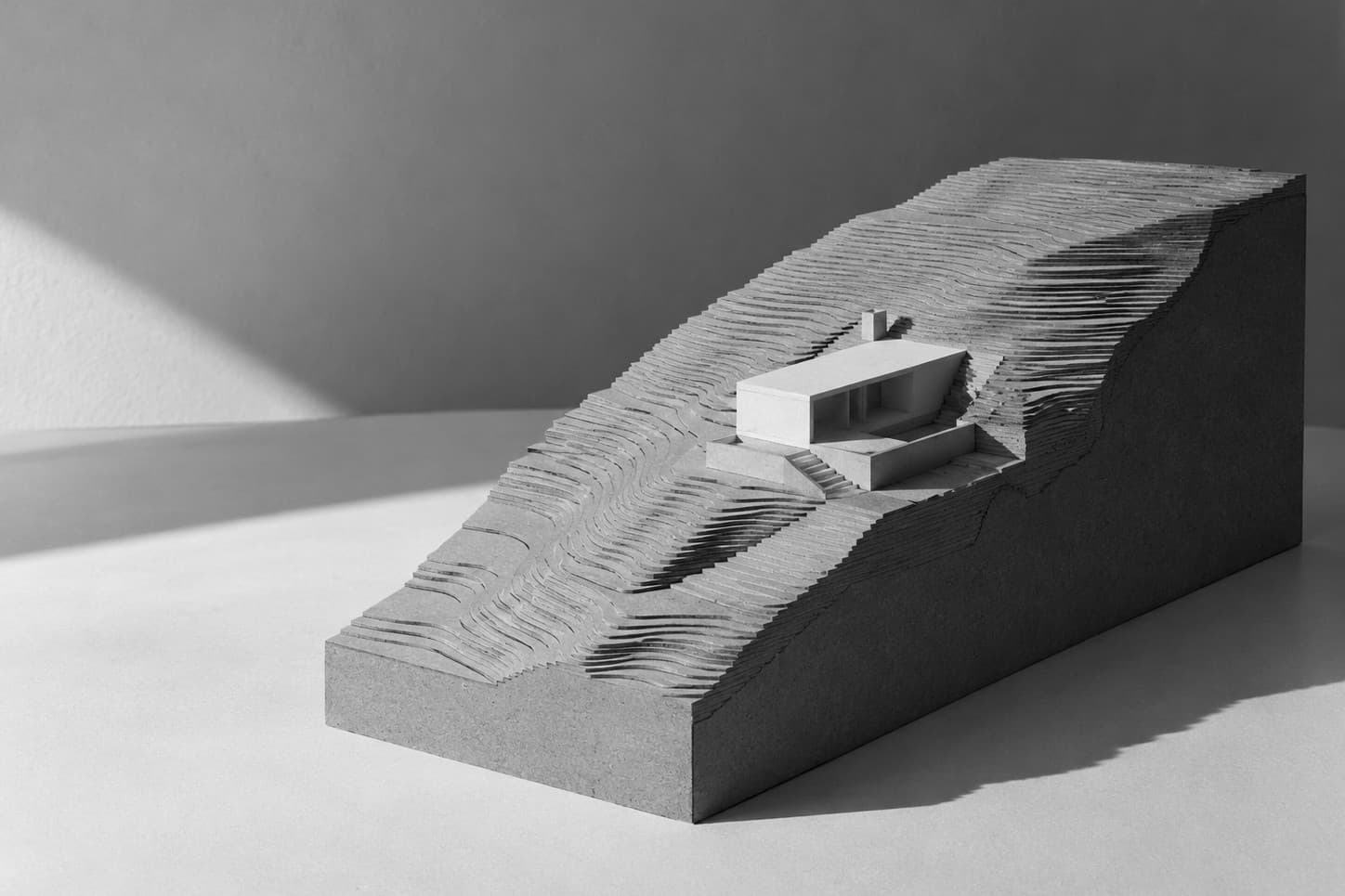 Maquette d'étude en carton